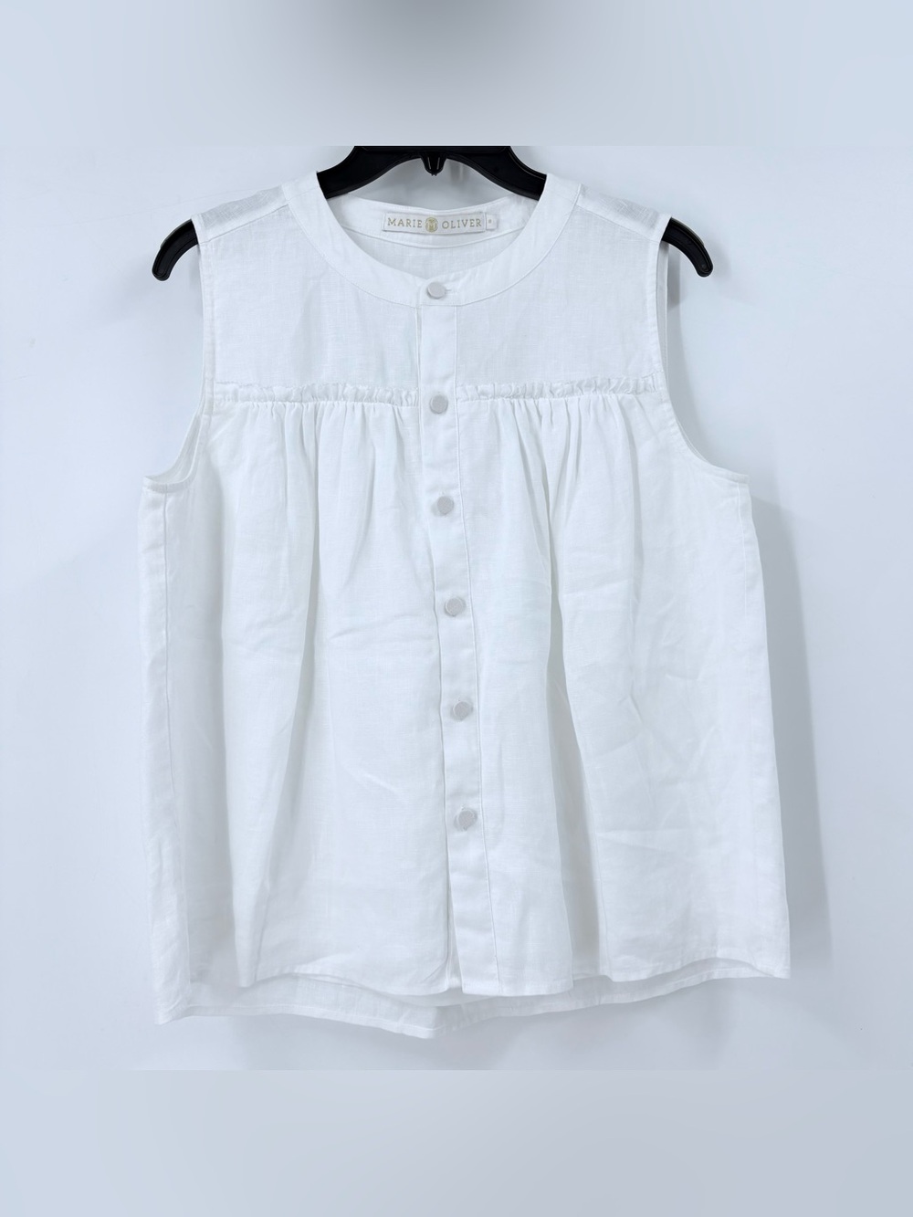 Marie Oliver Optic White Maren Top